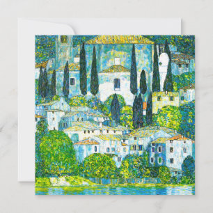 Kirche in Cassone Gustav Klimt Einladung