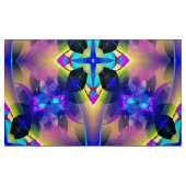 Kirche in der Nacht... Stoff (Fat Quarter (45,7 x 55,9 cm))