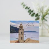 Kirche in Dubrovnik Kroatien Postkarte (Stehend Vorderseite)