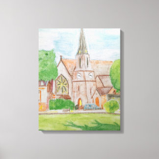 Kirche in Essex Leinwanddruck