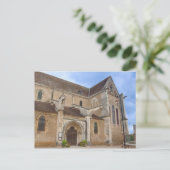 Kirche in Frankreich Postkarte (Stehend Vorderseite)