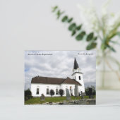 Kirche in Fränsta, Ånge Schweden, ... Postkarte (Stehend Vorderseite)
