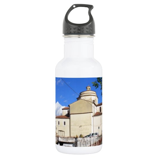Kirche in Laino Borgo Trinkflasche (Vorderseite)