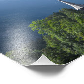 Kirche in Lauterbrunnen, Schweiz Fotodruck (Ecke)