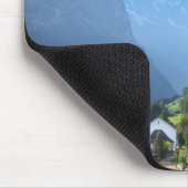 Kirche in Lauterbrunnen, Schweiz Mousepad (Ecke)