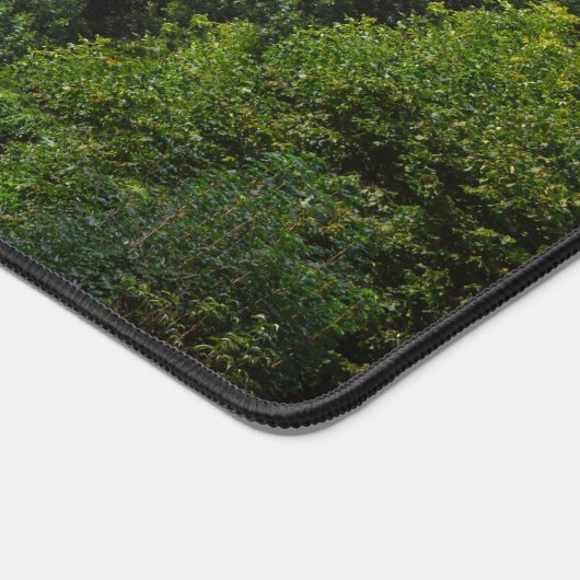 Kirche in Lauterbrunnen, Schweiz Schreibtischunterlage (Ecke)