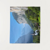 Kirche in Lauterbrunnen, Schweiz Wandteppich (Vorderseite)