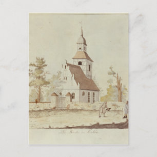 Kirche in Pankow, Berlin Postkarte
