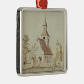 Kirche in Pankow, Berlin Silbernes Ornament (Rechts)