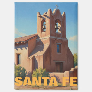 Kirche in Santa Fe New Mexico Magnet