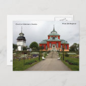 Kirche in Söderhamn, Schweden, Pho... Postkarte (Vorne/Hinten)