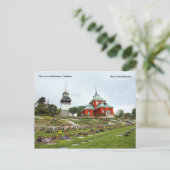 Kirche in Söderhamn, Schweden, Pho... Postkarte (Stehend Vorderseite)