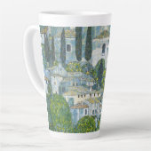 Kirche (Kirche) in Cassone von Gustav Klimt Milchtasse (Linke Ecke)