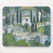 Kirche (Kirche) in Cassone von Gustav Klimt Mousepad (Vorne)