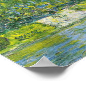 Kirche (Kirche) in Cassone von Gustav Klimt Poster (Ecke)