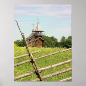 Kirche Kizhi Poster (Vorne)