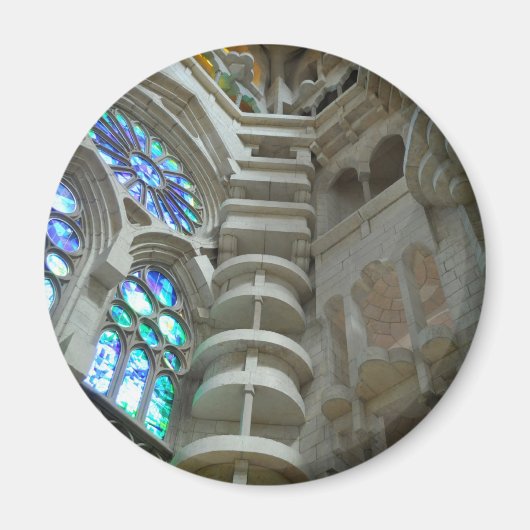 Kirche La Sagrada Familia Magnet (Vorne)