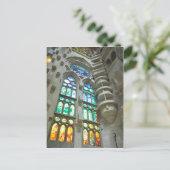 Kirche La Sagrada Familia Postkarte (Stehend Vorderseite)