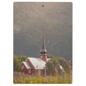 Kirche Lofoten Klemmbrett (Rückseite)