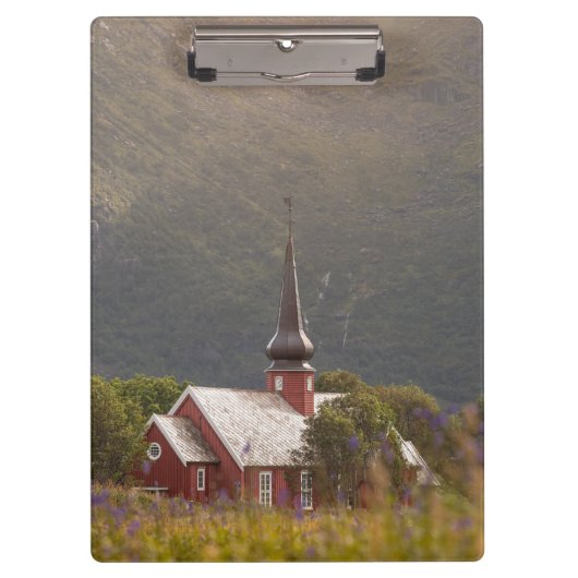 Kirche Lofoten Klemmbrett (Vorderseite)