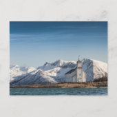 Kirche Lofoten Postkarte (Vorderseite)