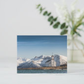 Kirche Lofoten Postkarte (Stehend Vorderseite)