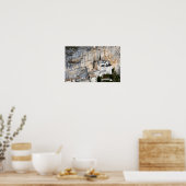 Kirche Madonna della Corona Poster (Küche)