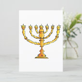 Kirche Menorah Einladung