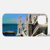 Kirche mit Blick auf den Ozean Case-Mate iPhone Hülle (Rückseite (Horizontal))