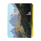 Kirche mit Dolomiten-Rektmagnet Magnet (Vertikal)
