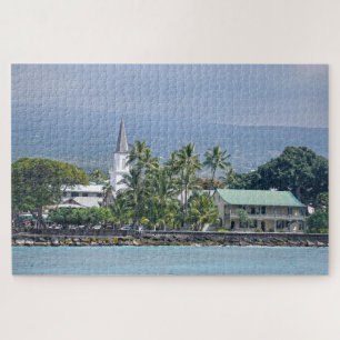 Kirche Mokuaikaua, Schloss Hulihee, Kailua-Kona, H Puzzle