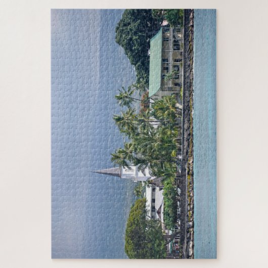 Kirche Mokuaikaua, Schloss Hulihee, Kailua-Kona, H Puzzle (Vertikal)