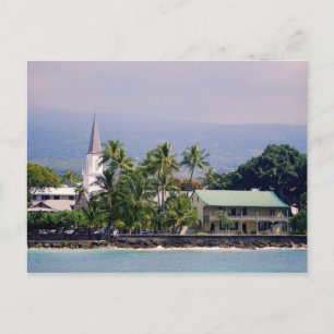 Kirche Mokuaikaua, Schloss Hulihee, Kailua-Kona, Postkarte