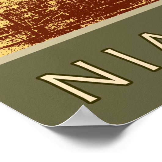 Kirche NIata Poster (Ecke)