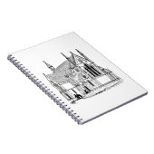 Kirche Notizblock (Rechte Seite)