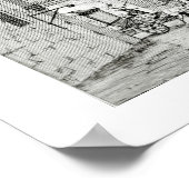 Kirche Notre Dame, Salzburg, Österreich, ab 'Ent Poster (Ecke)