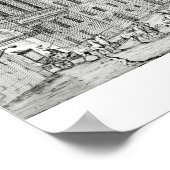 Kirche Notre Dame, Salzburg, Österreich, ab 'Ent Poster (Ecke)