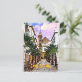Kirche Nuestra Senora de la Palma. Cadiz, Spanien. Postkarte (Stehend Vorderseite)