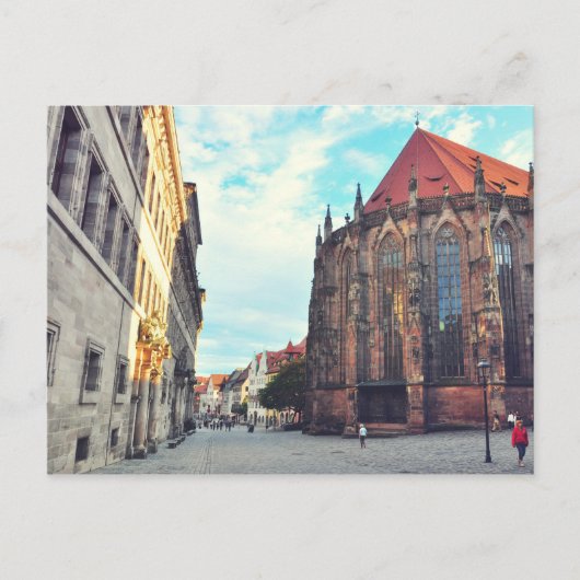 Kirche Nürnberg Postkarte (Vorderseite)