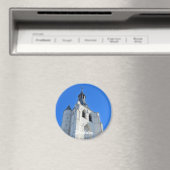 Kirche Onze-Lieve-Vrouw-over-de-Dijlekerk Magnet (In Situ (Geschirrspüler))