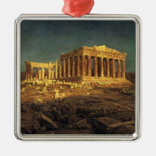 Kirche „Parthenon“-Ornament Silbernes Ornament