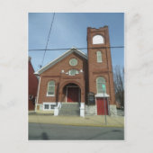 Kirche Pennsylvania Postkarte (Vorderseite)