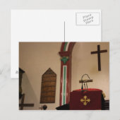 Kirche Postkarte (Vorne/Hinten)