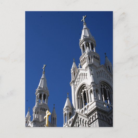 Kirche Postkarte (Vorderseite)