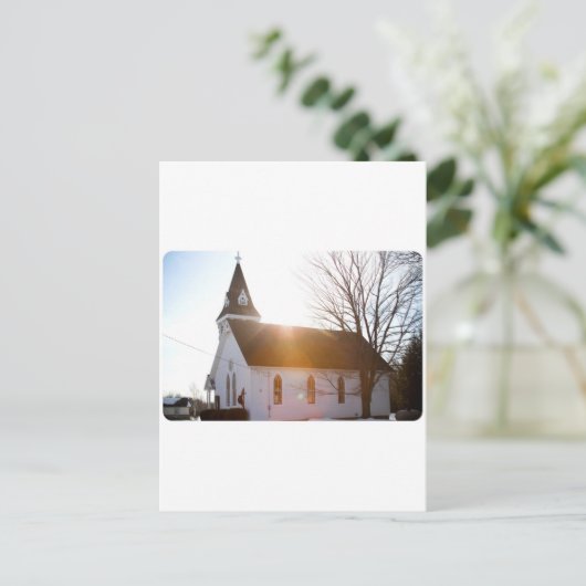 Kirche Postkarte (Stehend Vorderseite)