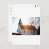Kirche Postkarte (Vorne/Hinten)