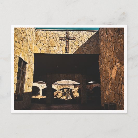 Kirche Postkarte (Vorderseite)