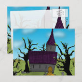 Kirche Postkarte (Vorne/Hinten)