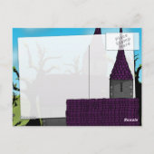 Kirche Postkarte (Rückseite)