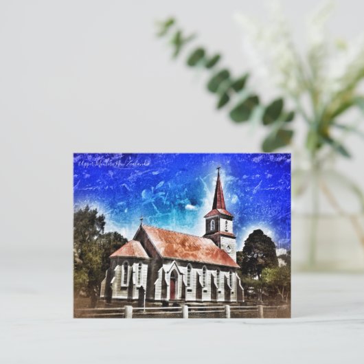 Kirche Postkarte (Stehend Vorderseite)